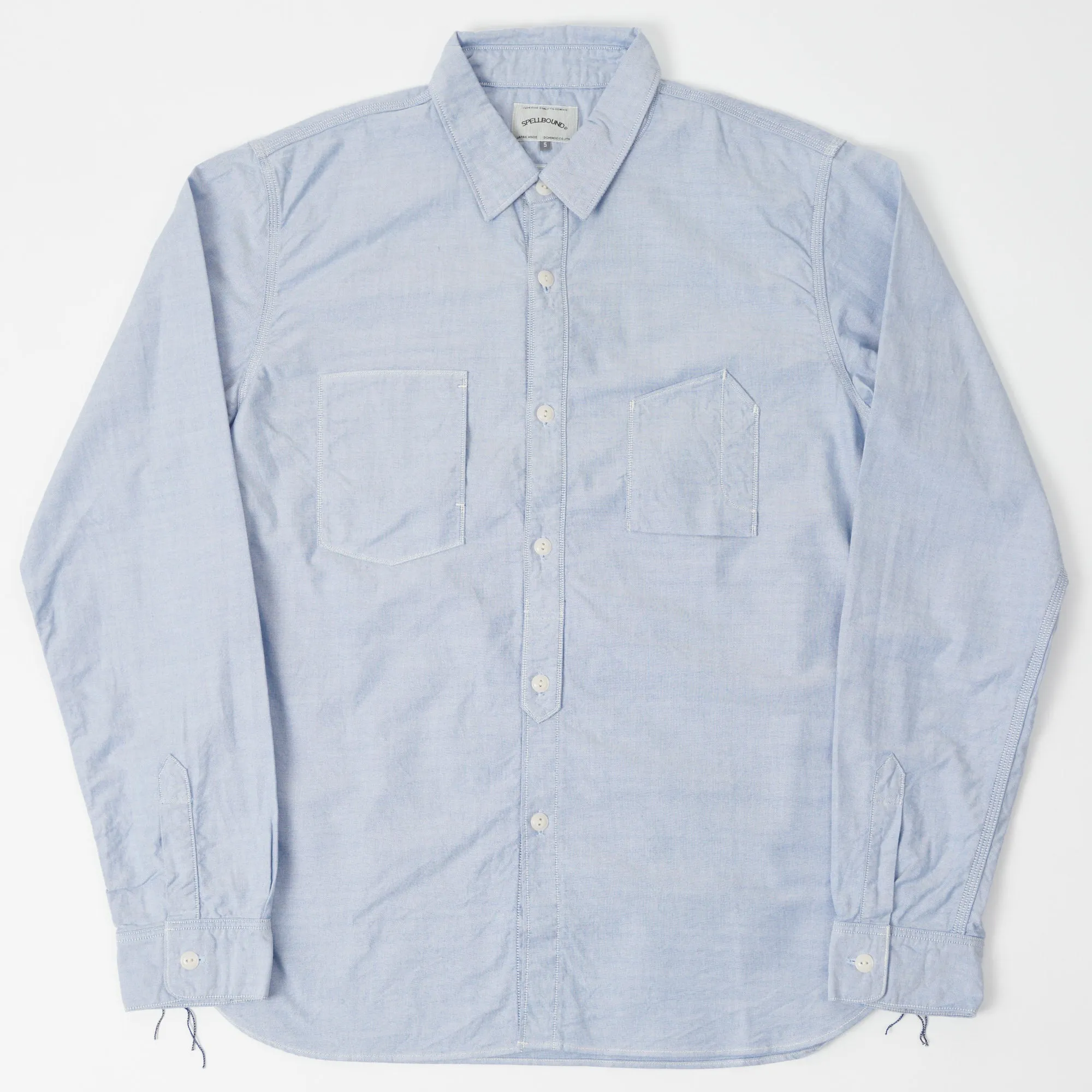 Spellbound 46-153X Work Shirt - Oxford Blue