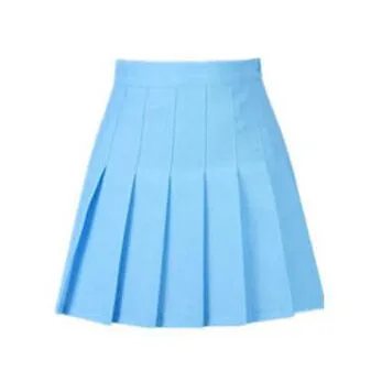 Summer American School Sty Pleated Mini Skirts