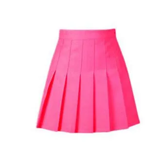 Summer American School Sty Pleated Mini Skirts