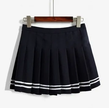 Summer Fashion High Waist Skirt Ball British Style Kawaii