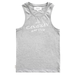 Surf Club Tank Top Heather Grey - Unisex