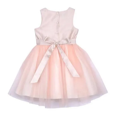 Tanya Peach Ballerina Dress