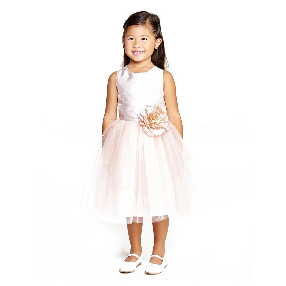 Tanya Peach Ballerina Dress