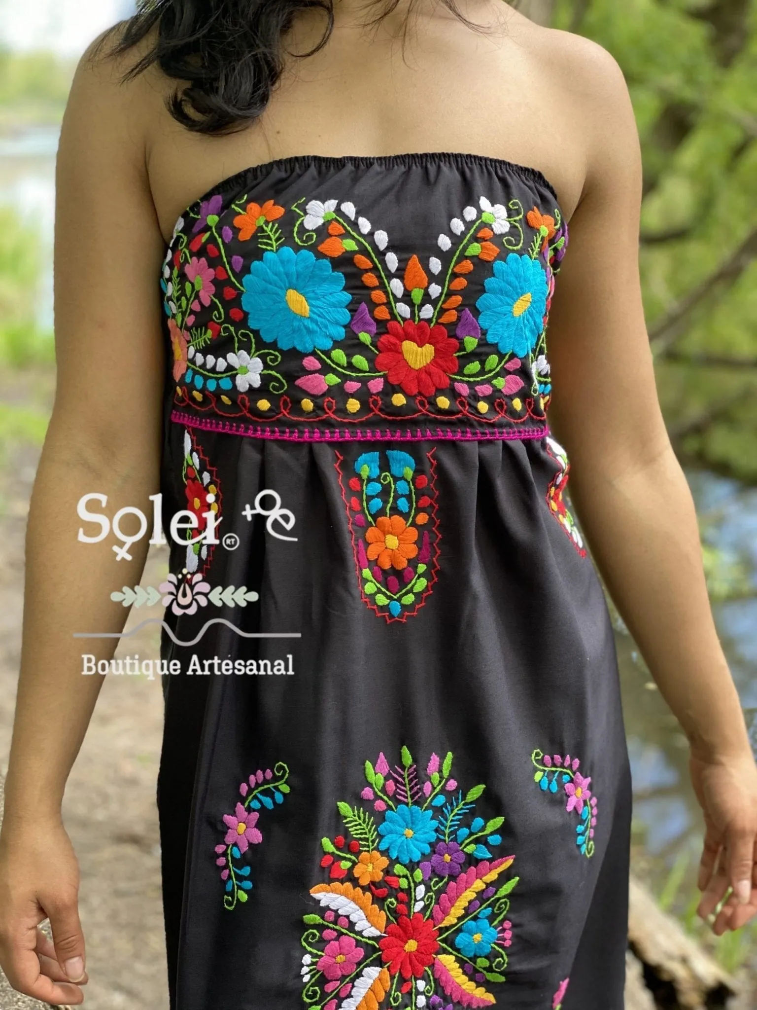 Tehuacan Strapless Dress