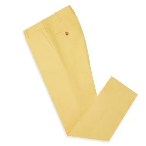 Terrance Yellow Cotton Trouser