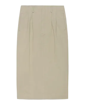 The Pleated Column Skirt. -- Desert Fatigue