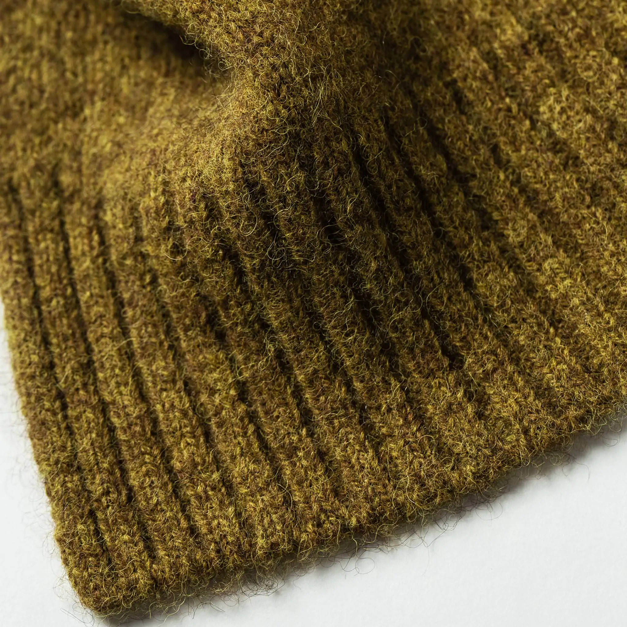 The Scarf in Ochre Baby Yak