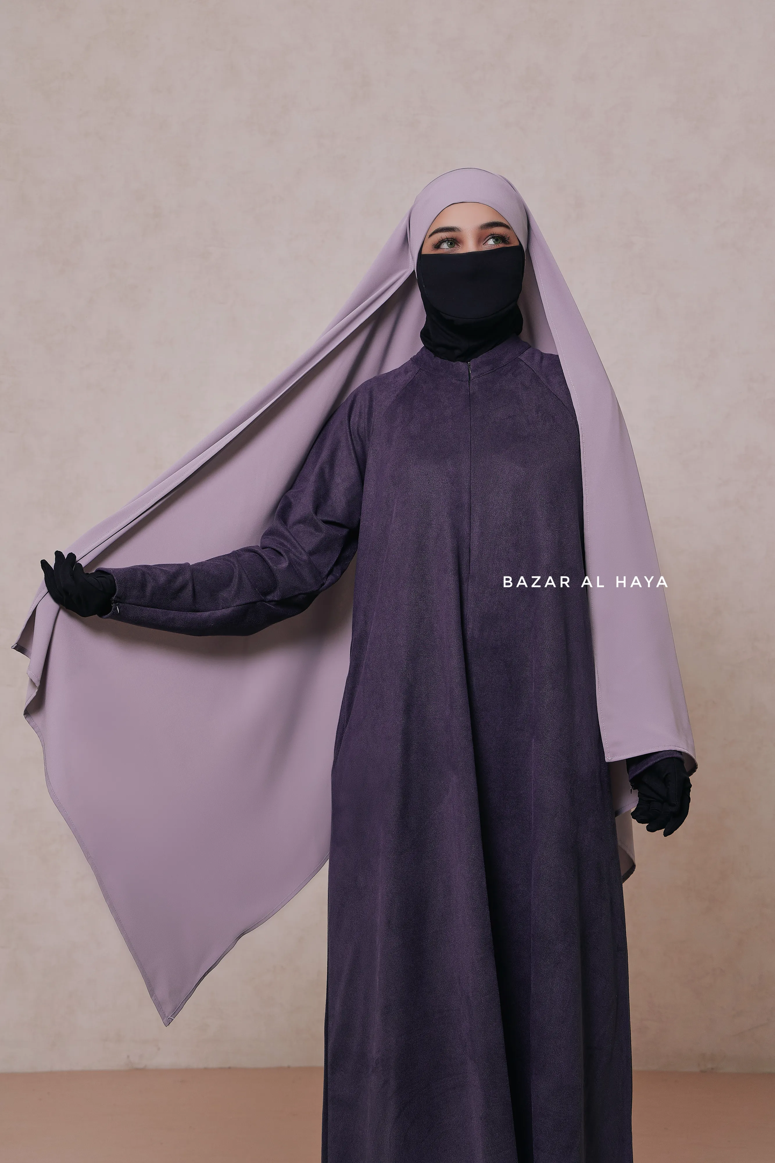 Tie Back Scarf & Khimar - Long Rectangle Shape - Style & More