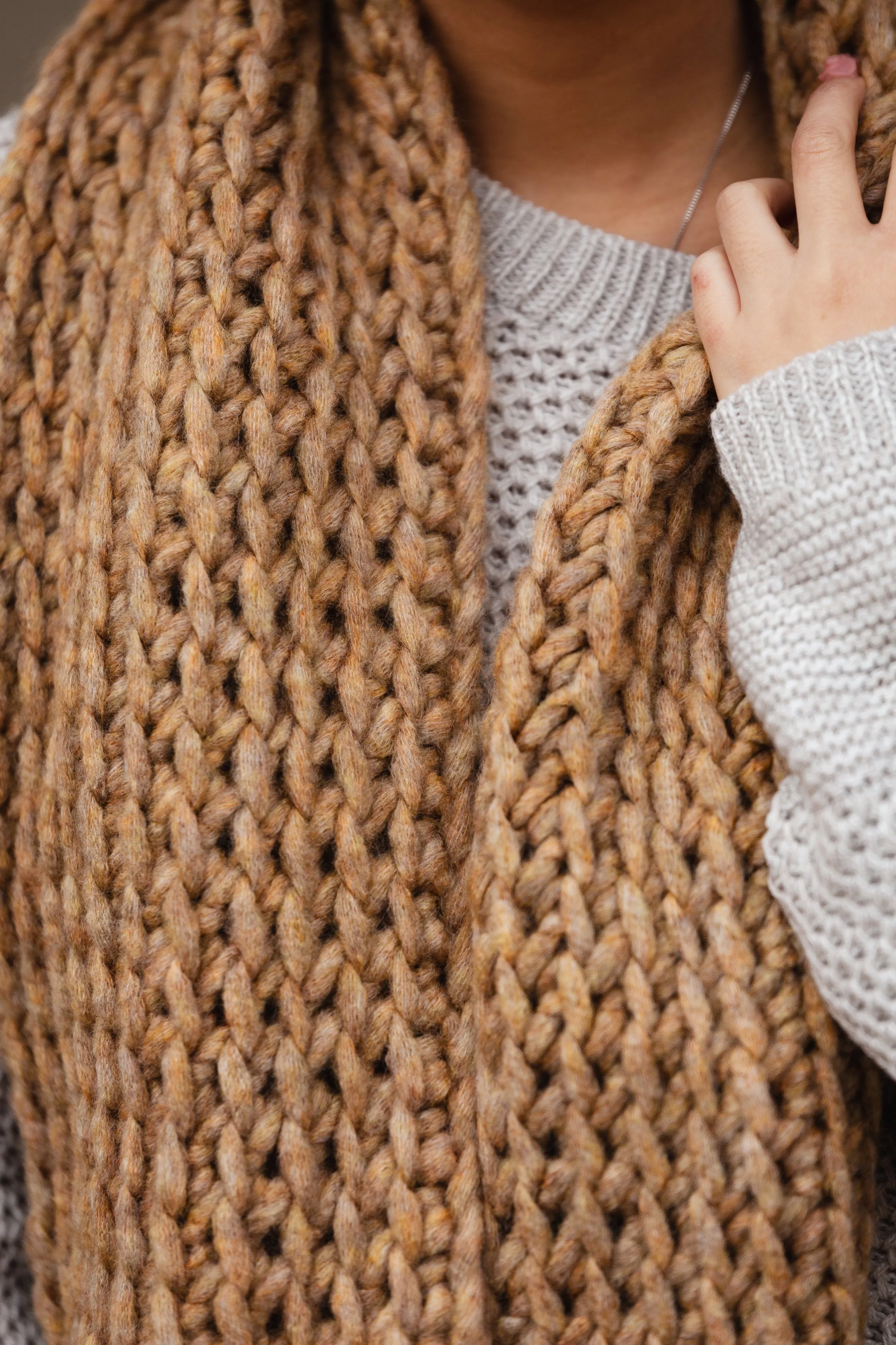 Toasted Marshmallow Infinity // Crochet PDF Pattern