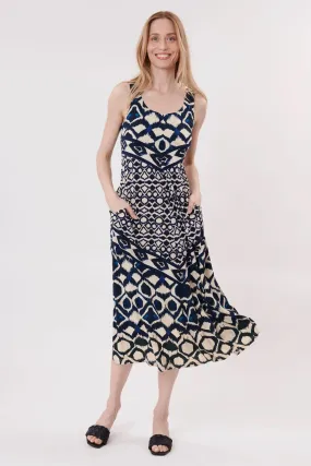 Toccata knit Maxi-Navy