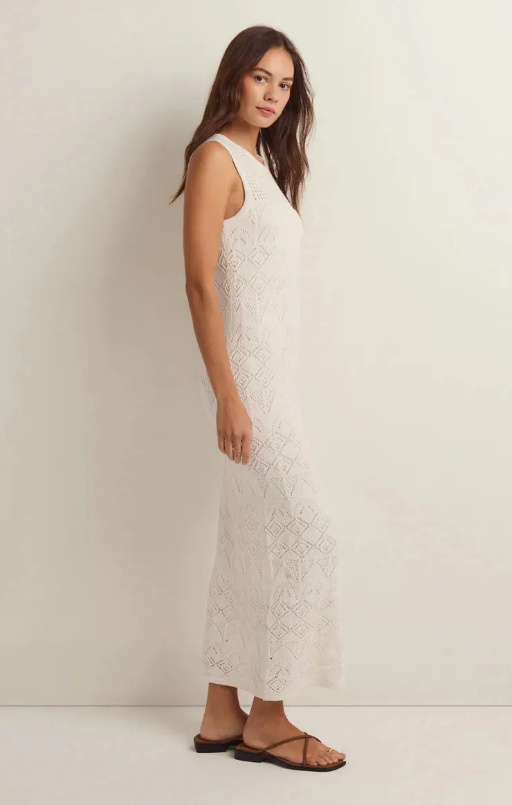 ZSU Mallorca Crochet Mid Dress